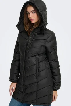 Abrigo acolchado impermeable