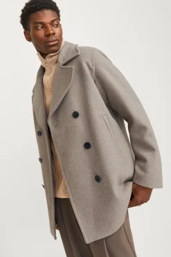 Abrigo corto cruzado