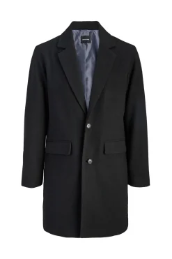 Abrigo cuello italiano