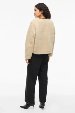 Abrigo efecto borreguillo