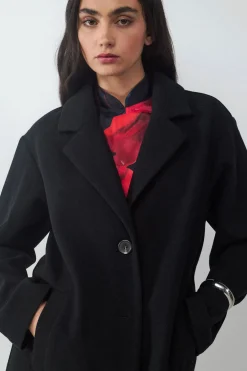 Abrigo largo b&aacute;sico