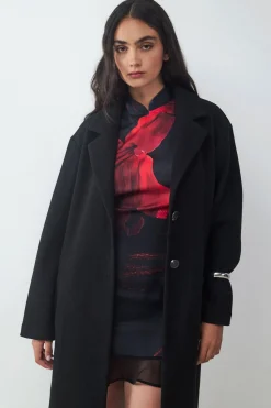 Abrigo largo b&aacute;sico