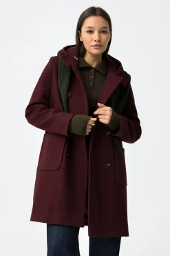 Abrigo Largo con Capucha