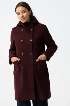 Abrigo Largo con Capucha