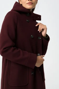 Abrigo Largo con Capucha