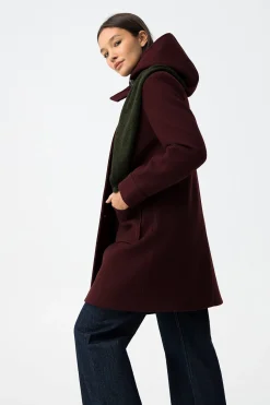 Abrigo Largo con Capucha