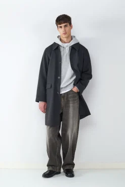 Abrigo largo pa&ntilde;o