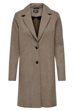 Abrigo midi de pa&ntilde;o