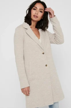 Abrigo midi de pa&ntilde;o