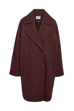 Abrigo pa&ntilde;o abotonado