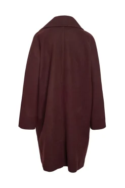 Abrigo pa&ntilde;o abotonado