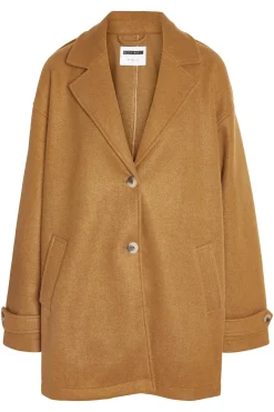 Abrigo pa&ntilde;o solapas detalle mangas