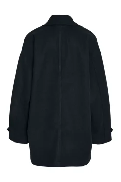 Abrigo pa&ntilde;o solapas detalle mangas