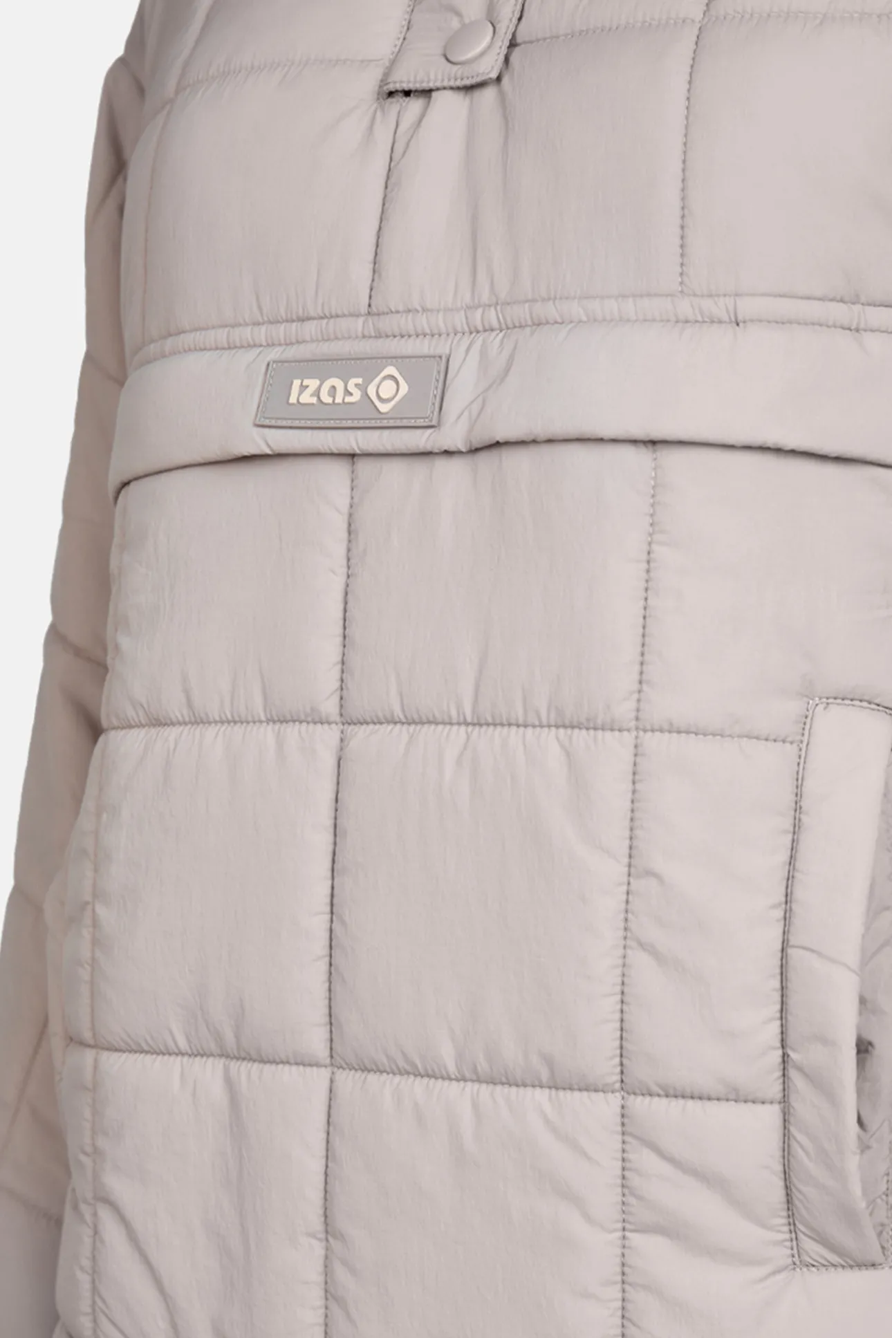 Abrigo tipo canguro peron