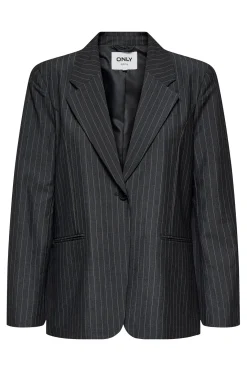 Americana de traje raya diplomática