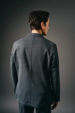 Americana traje algod&oacute;n coordinado