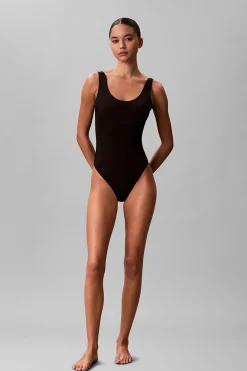 Ba&ntilde;ador estampado escote espalda