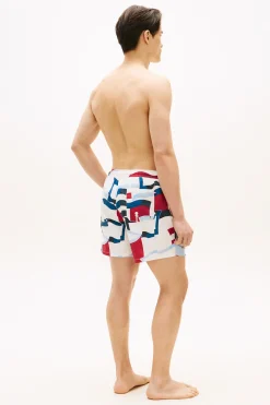 Ba&ntilde;ador hombre estampado banderas