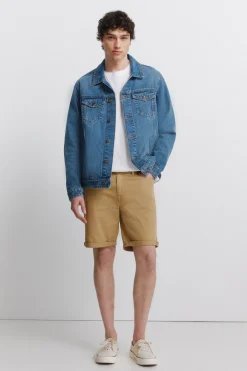 Bermuda 5 bolsillos lavada sim fit