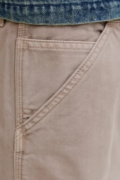 Bermuda baggy fit algod&oacute;n