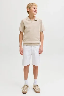 Bermuda denim regular b&aacute;sica