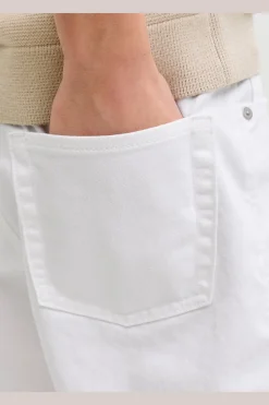 Bermuda denim regular b&aacute;sica