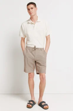 Bermuda lino comfort slim fit
