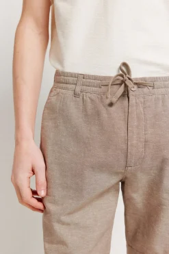 Bermuda lino comfort slim fit