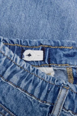 Bermuda vaquera larga