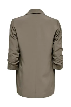 Blazer abierta manga remangada