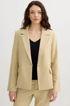 Blazer con hombreras