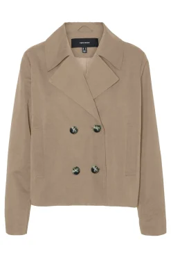 Blazer corta cruzada