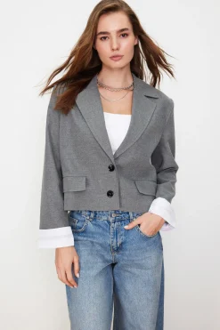 Blazer cropped
