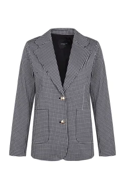 Blazer de punto piqu&eacute;