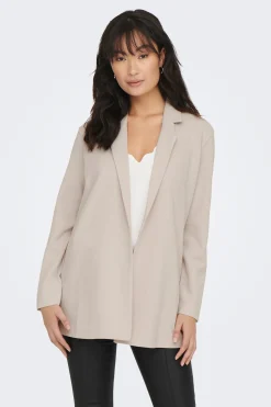 Blazer fluida con manga larga