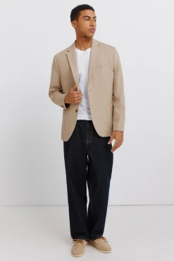 Blazer lino algod&oacute;n