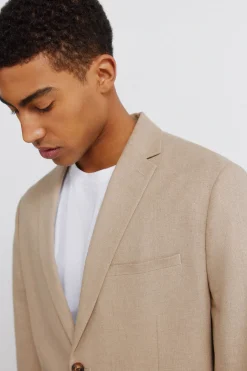 Blazer lino algod&oacute;n