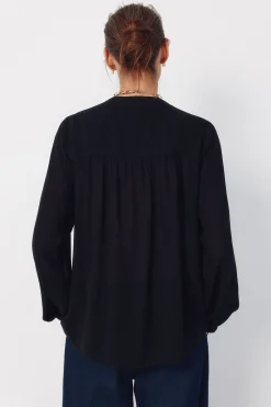 Blusa cuello redondo