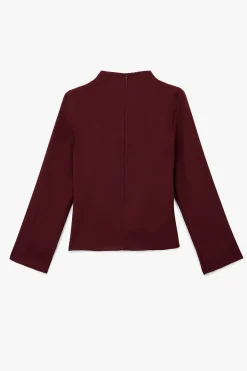 Blusa de cuello alto