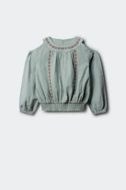 Blusa hombros cut out ni&ntilde;a