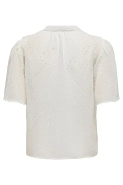 Blusa manga francesa volantes