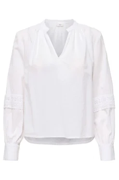 Blusa manga larga bordada