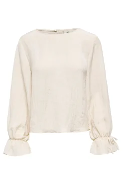 Blusa manga larga fluida