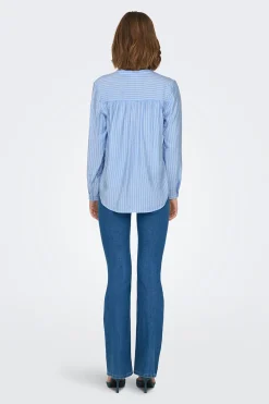 Blusa manga larga fluida