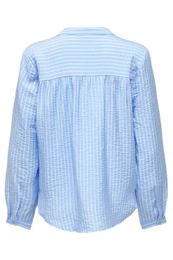 Blusa manga larga fluida