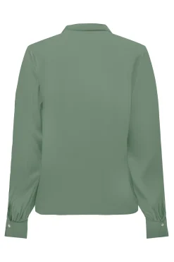 Blusa manga larga fluida