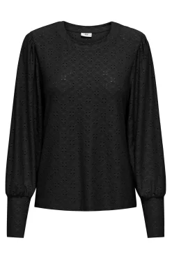 Blusa manga larga fluida