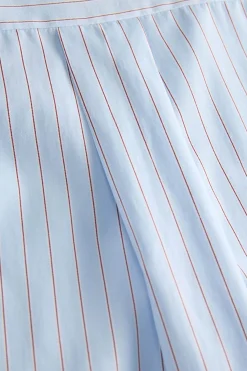 Blusa popel&iacute;n manga larga