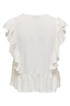 Blusa regular fit de lino