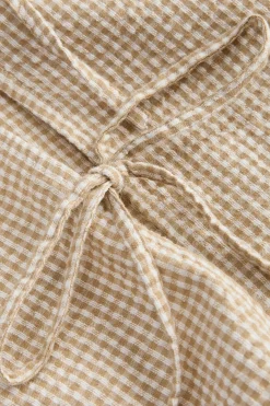 Blusa seersucker algod&oacute;n